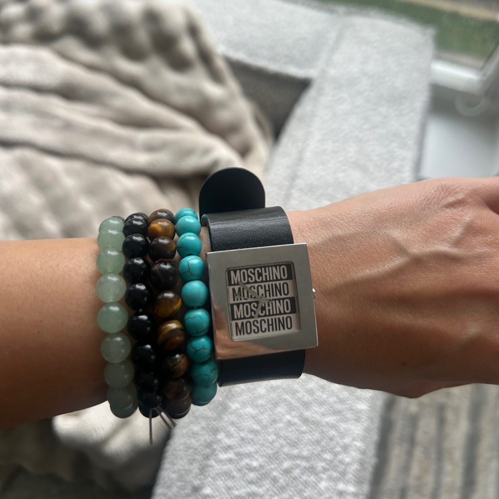 Moschino Black Wearable Device